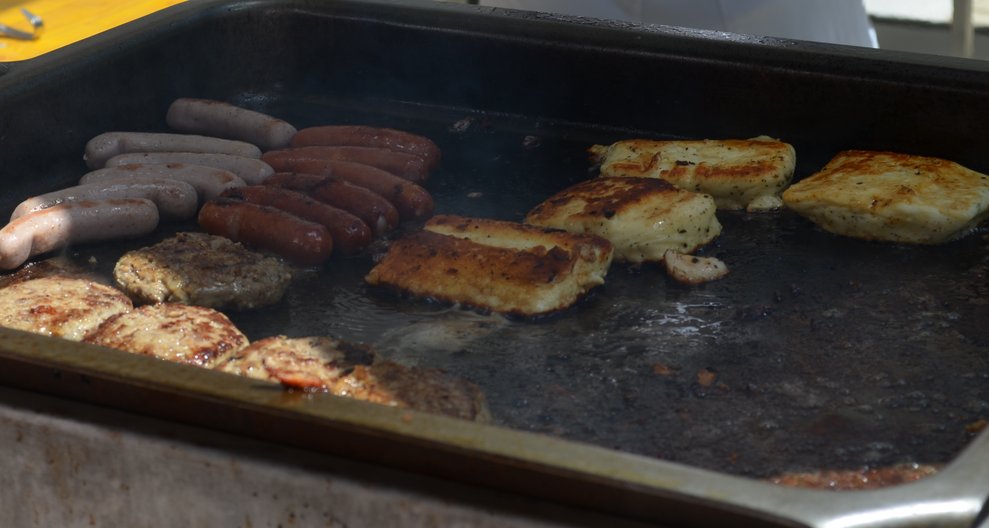 Grillspezialitäten am Grill
