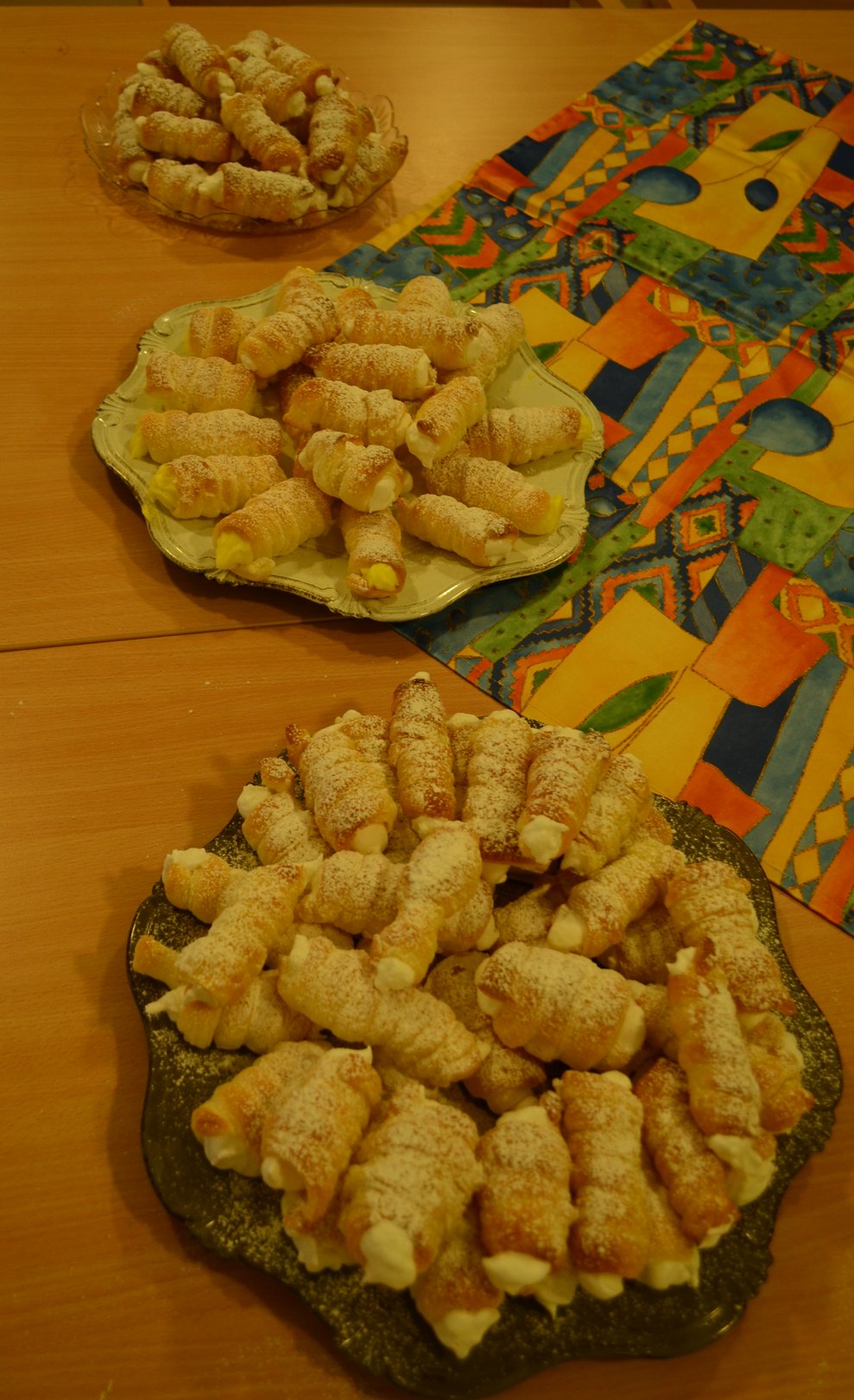 fertige Schaumrollen