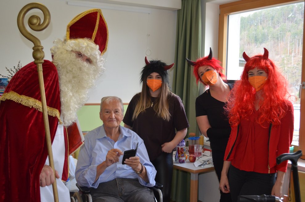 Fürs Foto posieren