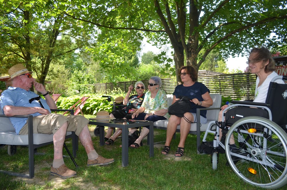 Pause im Schatten