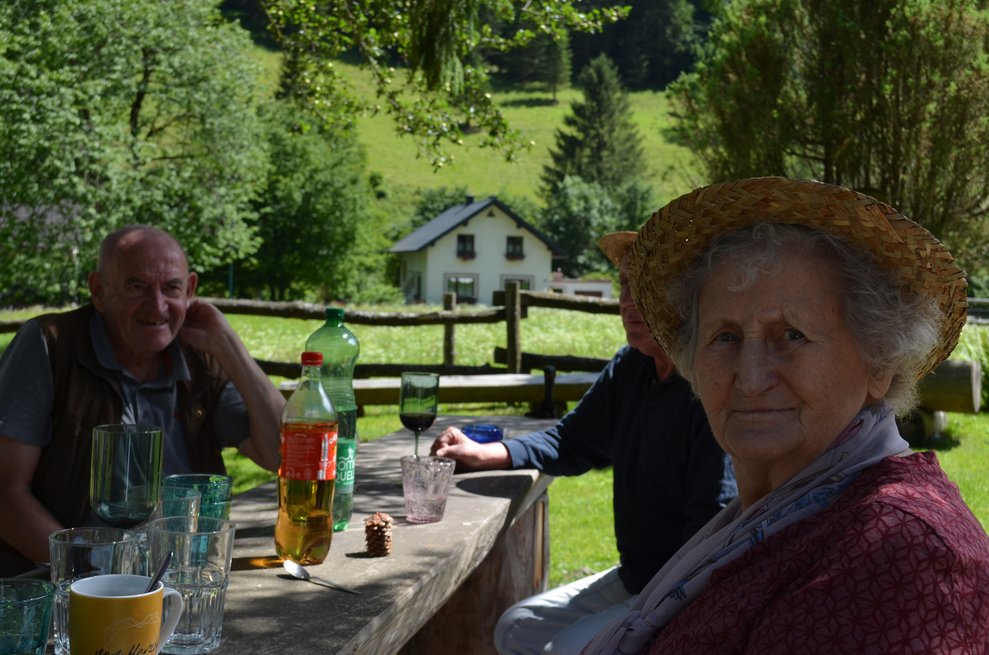 Bewohnerin